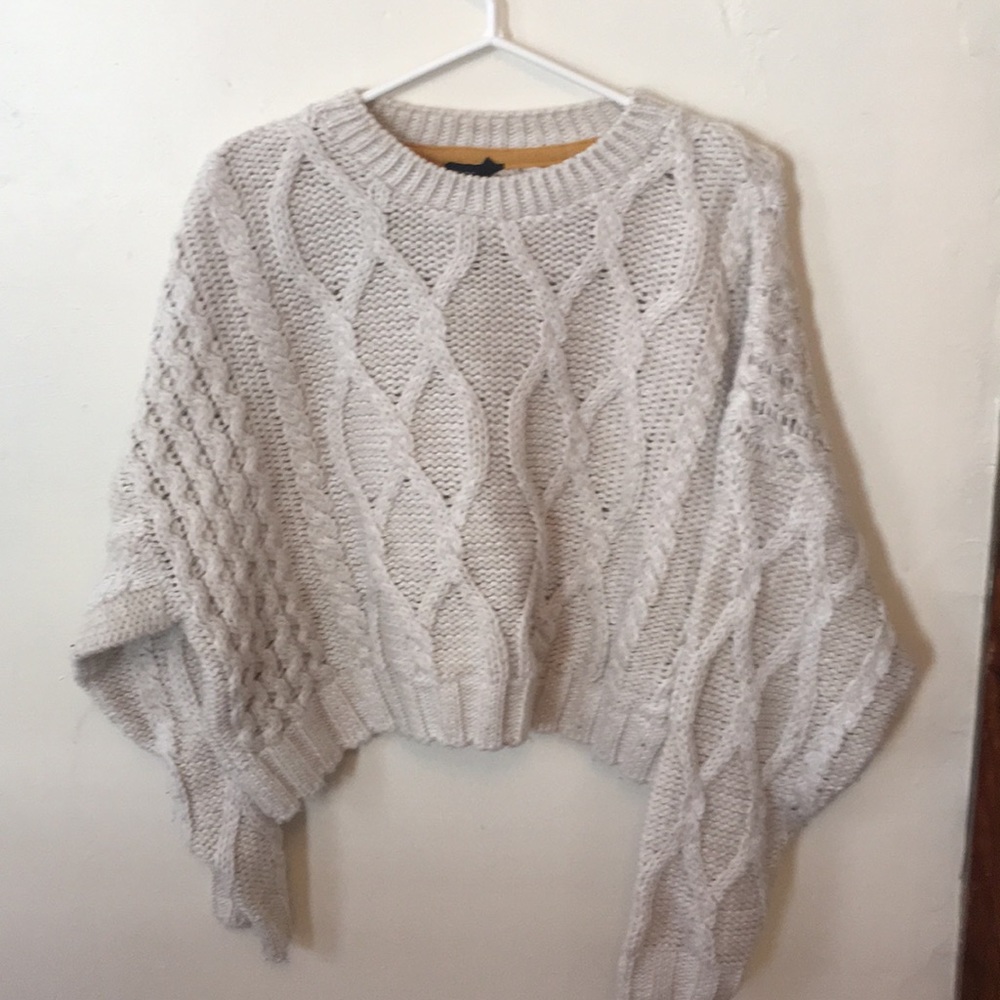 Topshop Cable-knit Sweater